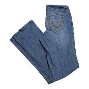 JB Premium Embroidered Pocket Cotton Blend‎ Denim Jeans Women’s 6